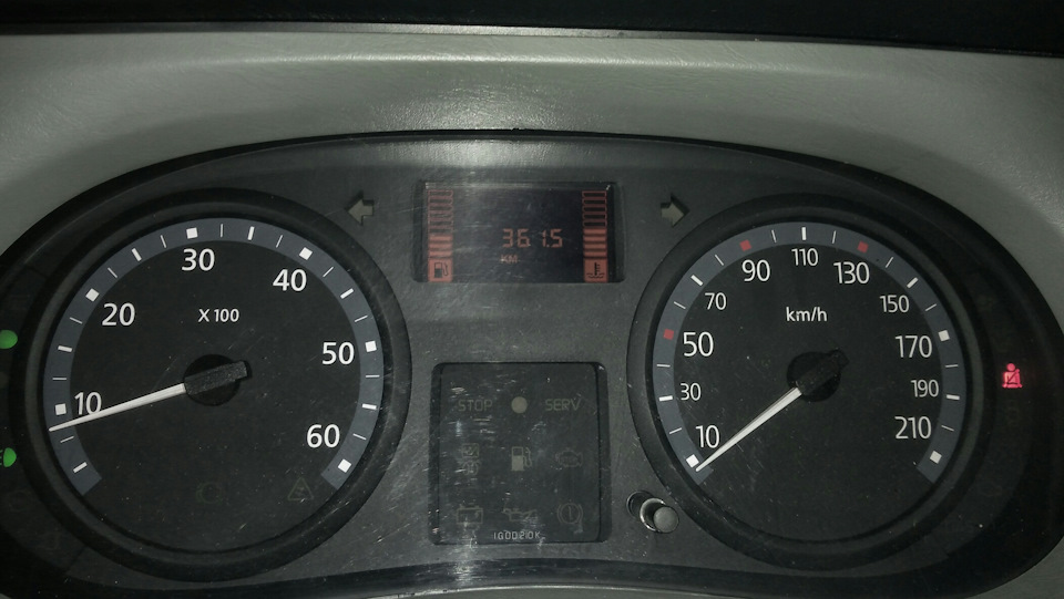 Розхід пального 6,6л/100км 1