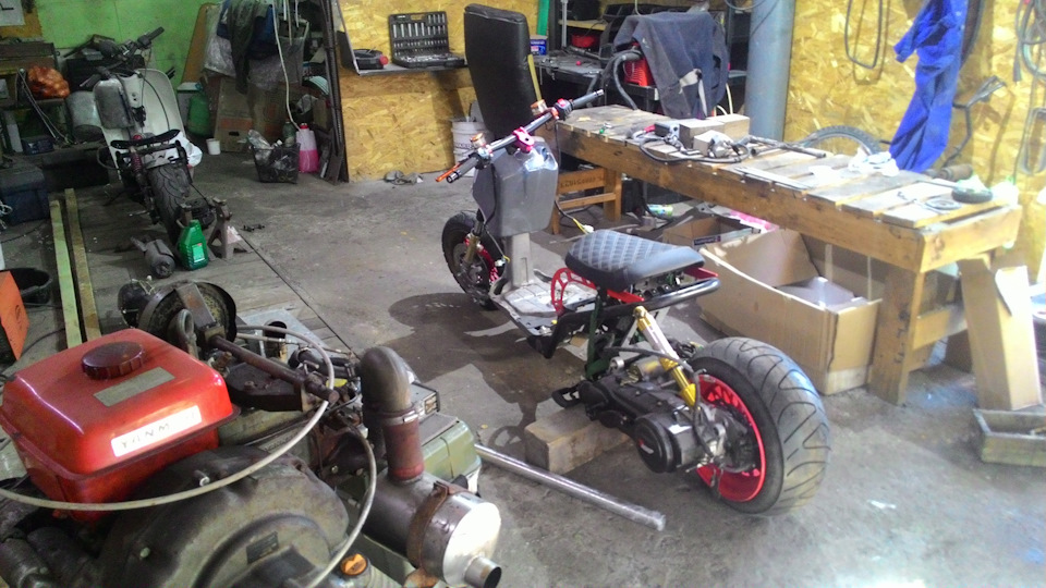 ось роблю honda zoomer custom 1