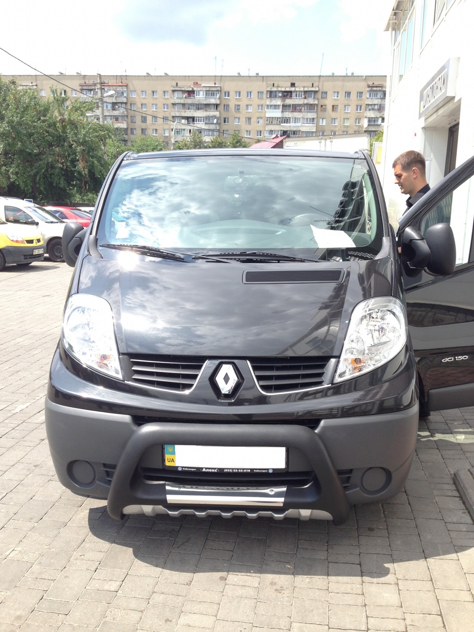 Кенгурятник для Renault Traffic 2