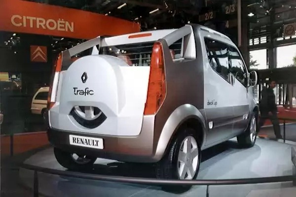 Renault Trafic Deck'up - концептуальний пікап-мінівен 3