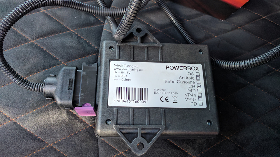 Чип тюнінг V-tech Power Box Рено Трафік 3 4