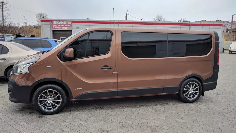 Диски Vossen на Renault Trafik 3