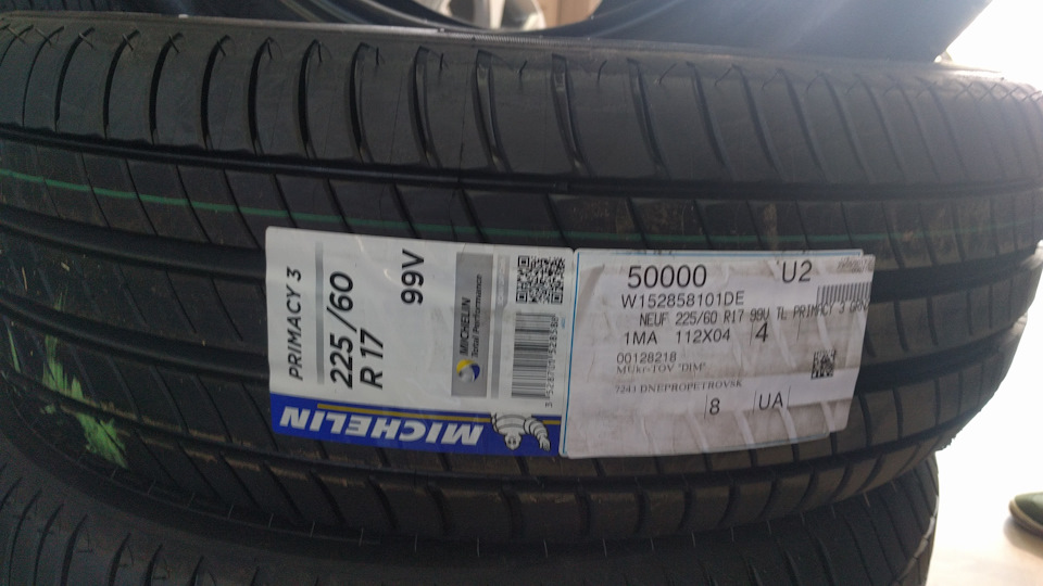 Michelin стерся за 40000 км 4
