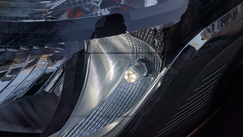 Змінив діоди в ДХО W21/5V osram 5