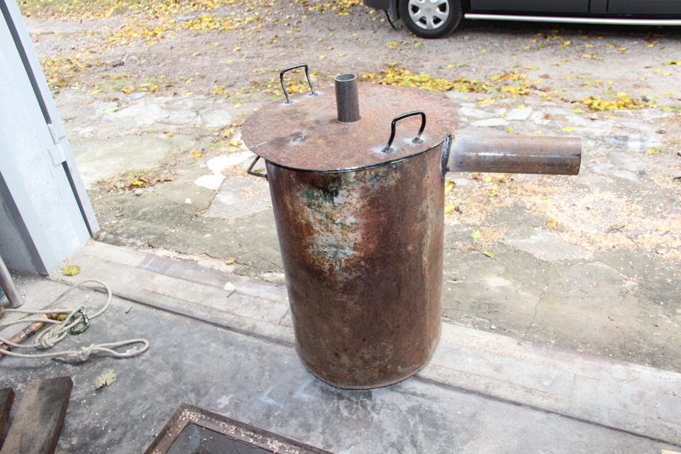Пічка в гараж 1