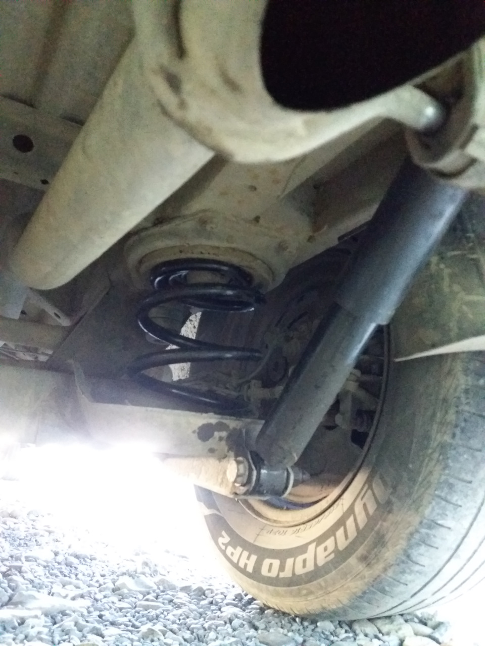 Заміна задніх пружин та амортизаторів. 5