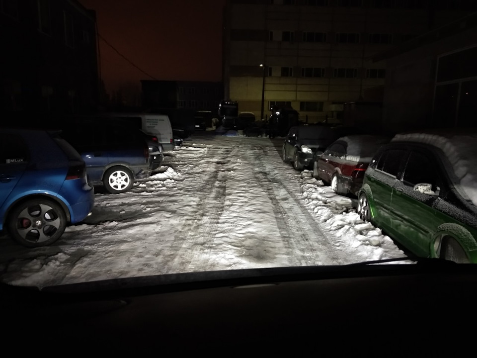 ПТФ на лінзі з дальнім 3