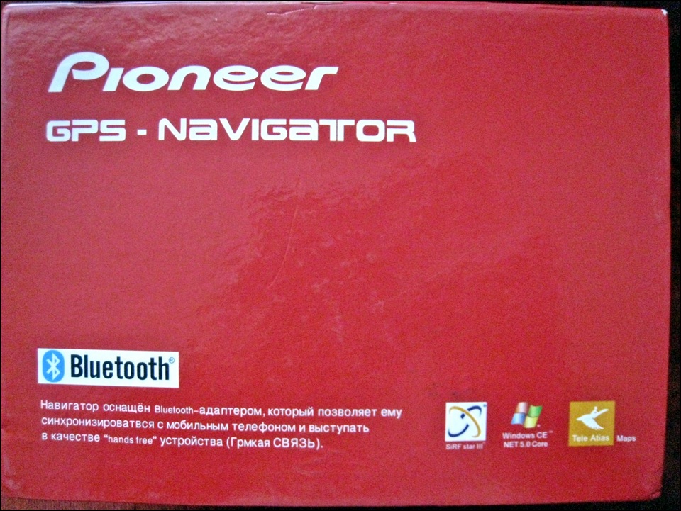 GPS-навігатор Pioneer 3