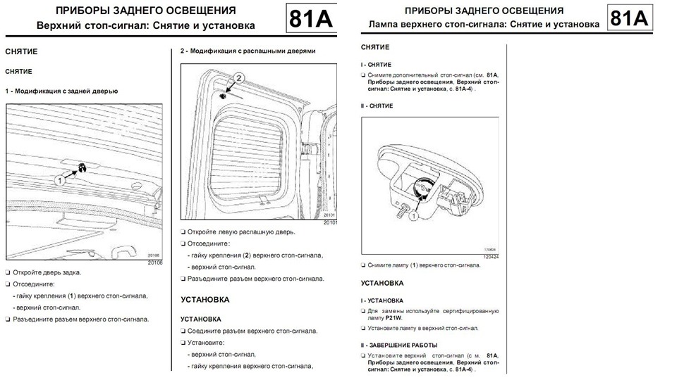 Світлодіоди та стробоскоп у додатковий стоп 3