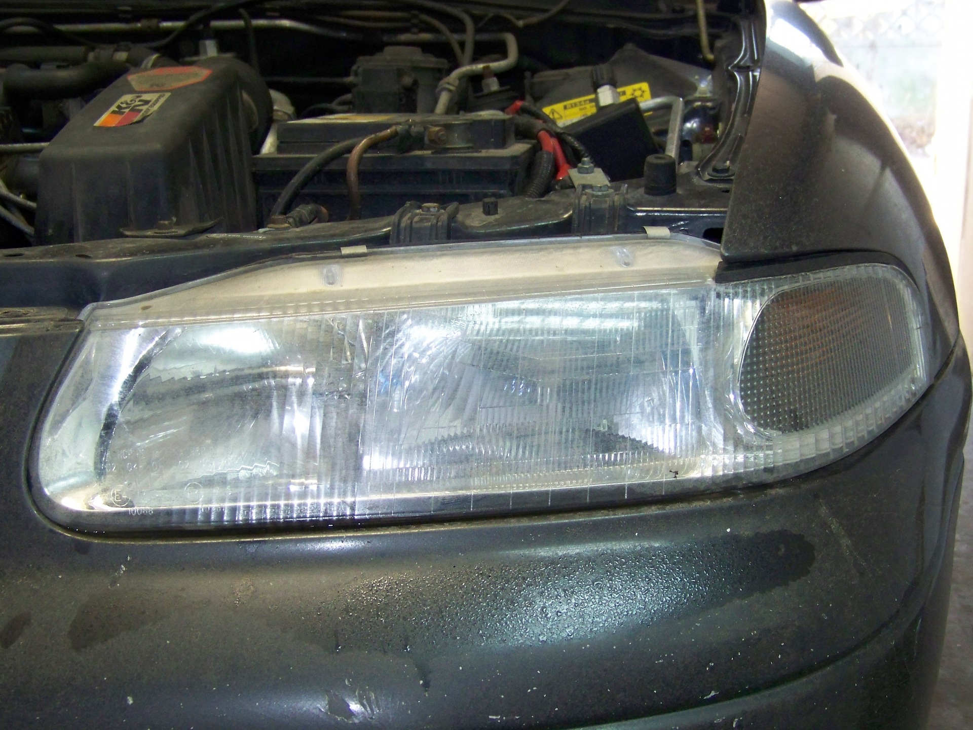 Встановлення біксенонових лінз FX-R (Infiniti) на Rover 400 1