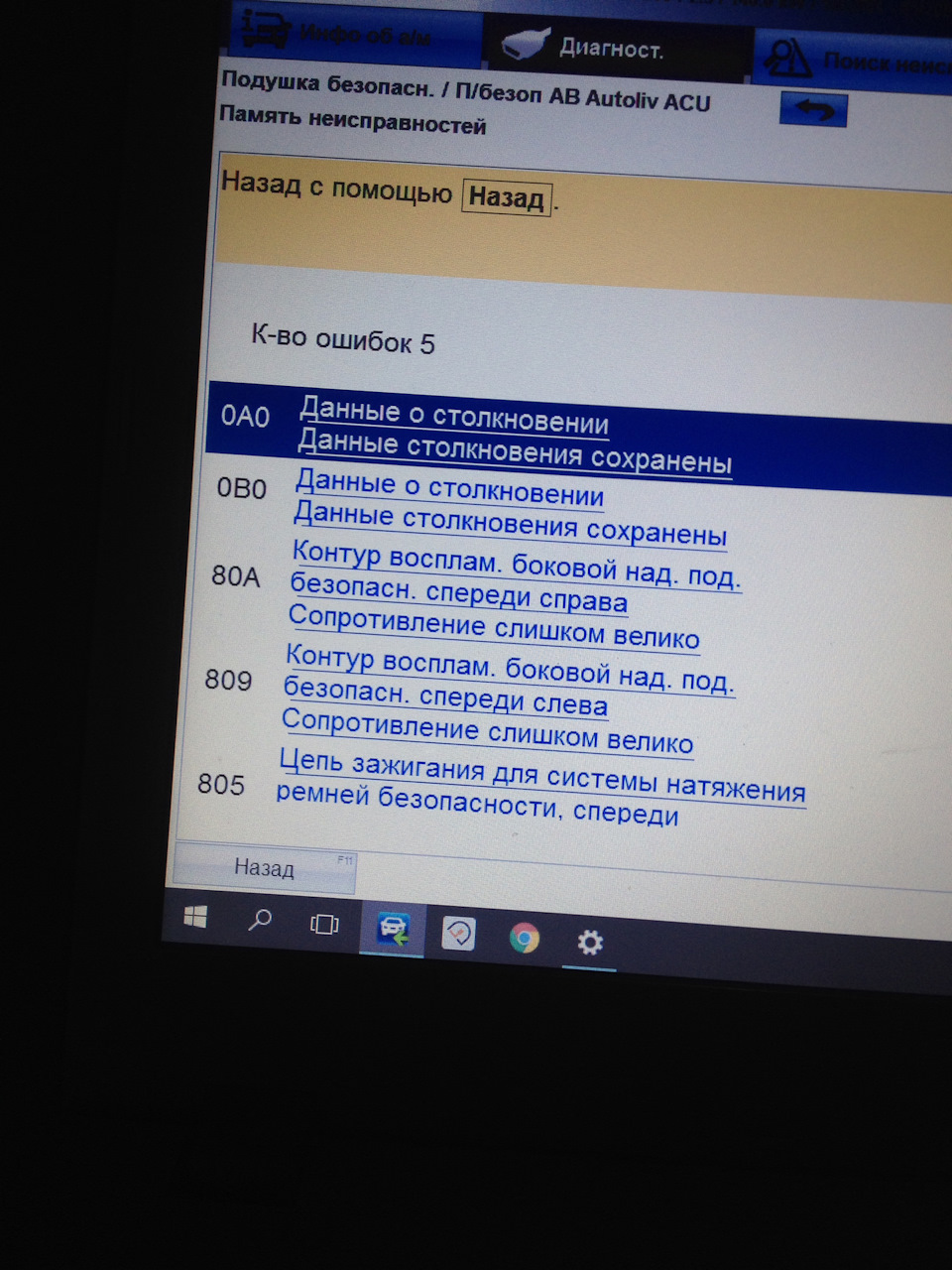 Діагностика ктс 540 2