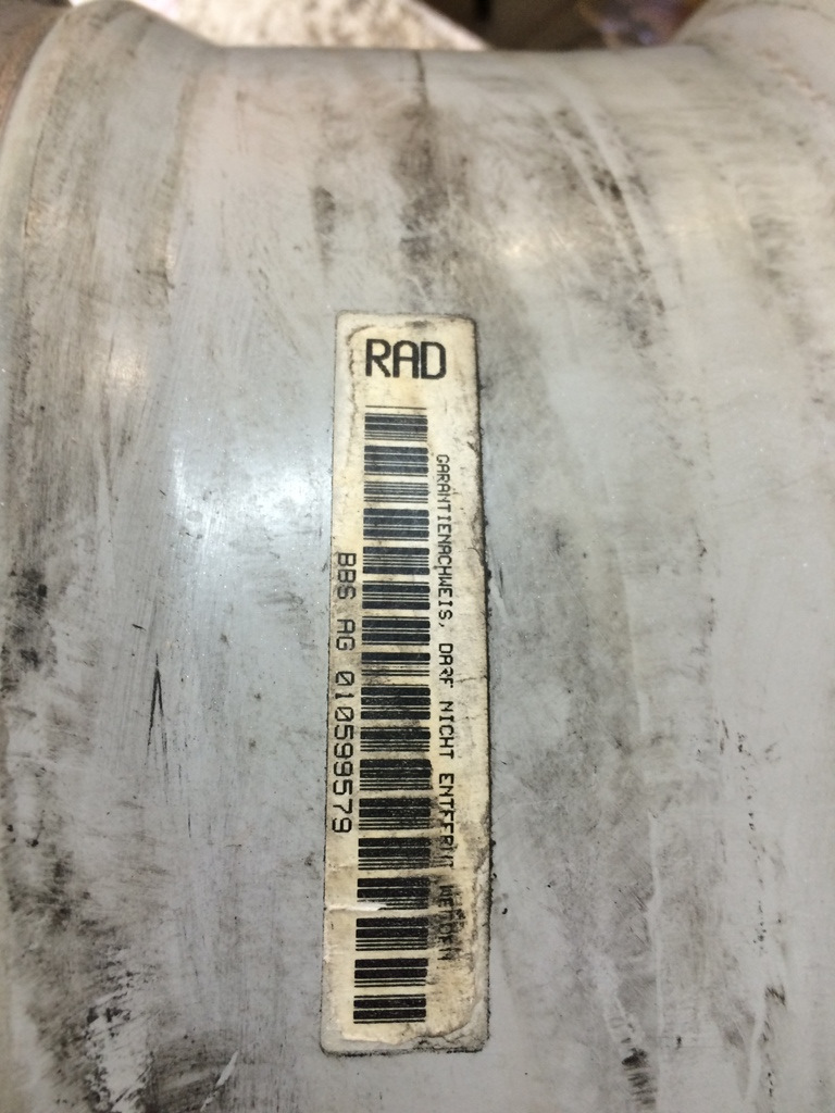 Диски BBS RK 004 R17 ET35 J8 - 8.0 kg 5