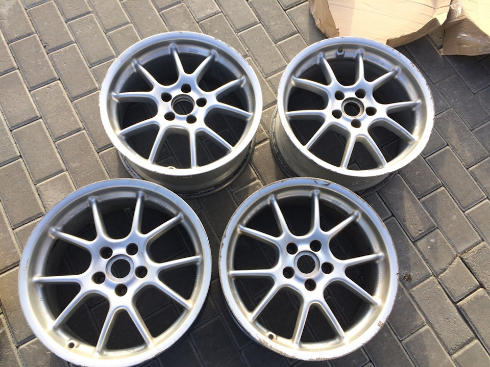 Диски BBS RK 004 R17 ET35 J8 - 8.0 kg 1