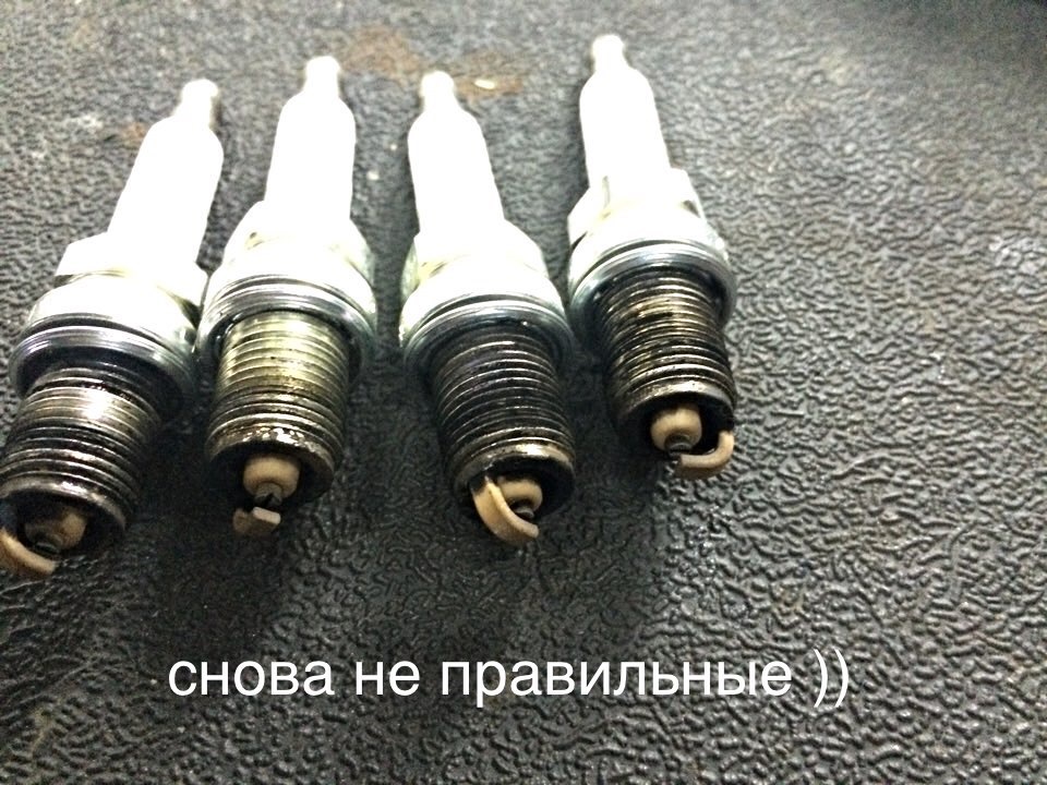Встановлення правильних свічок запалювання + заміна мастила ДВЗ 5