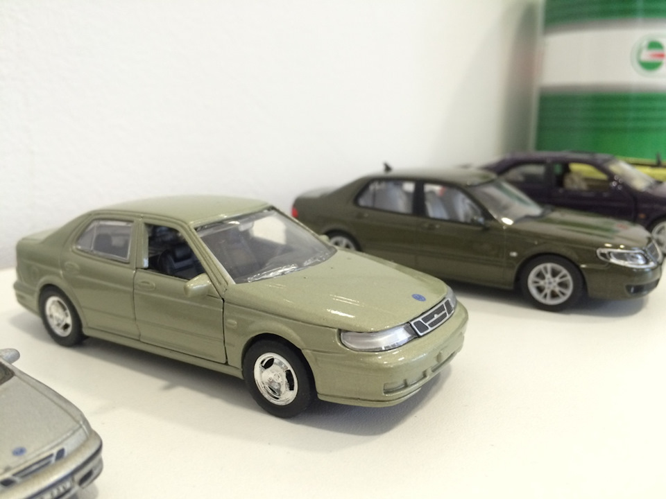 Запав у душу, почав колекціонувати моделі SAAB 4