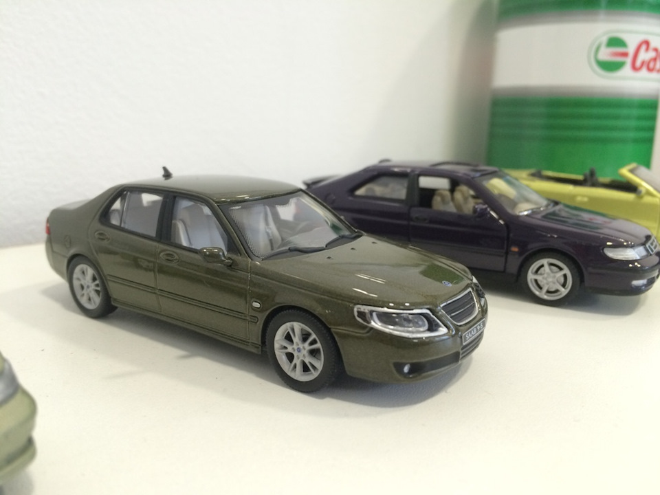 Запав у душу, почав колекціонувати моделі SAAB 5