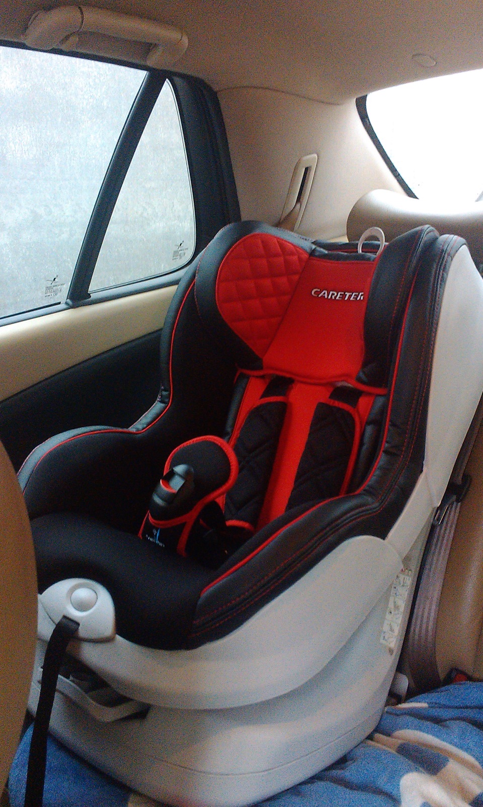 CARETERO DEFENDER ISOFIX (9-18КГ) - RED 3