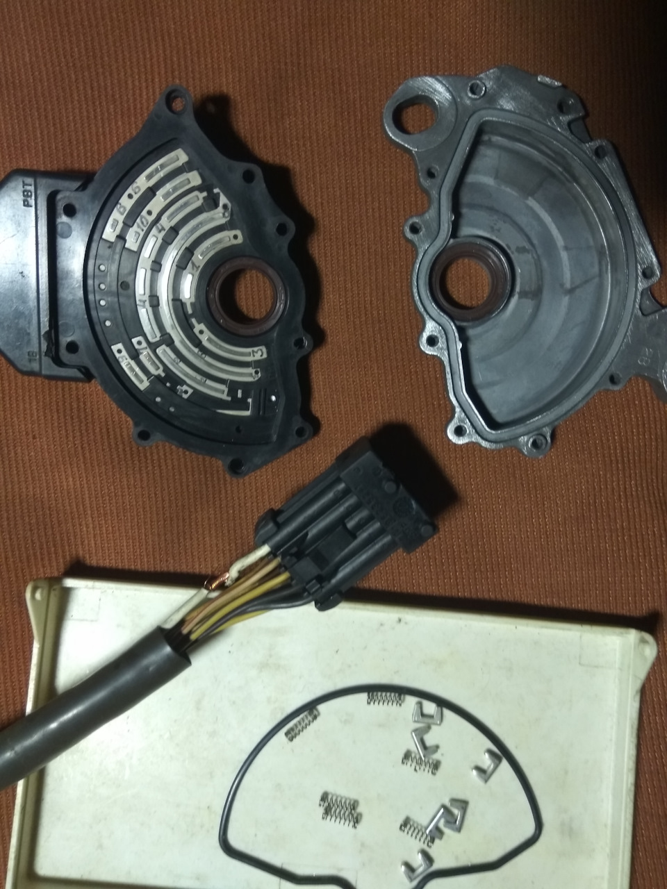 Датчик селектора положення АКПП (aisin 50-42le). 4