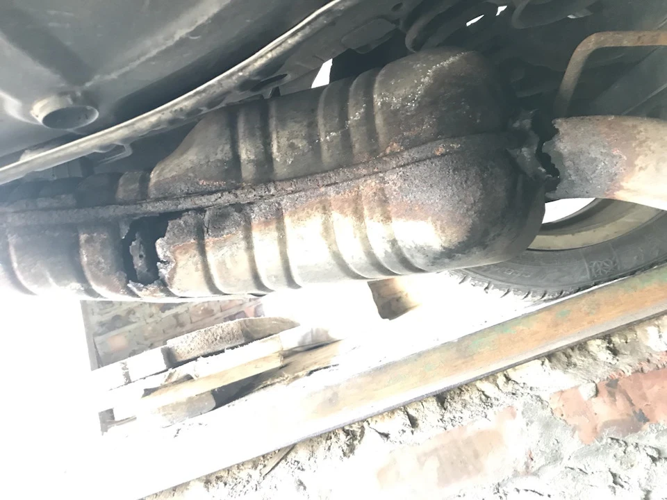Трохи зварювальних робіт або латаємо сток вихлопну с-му