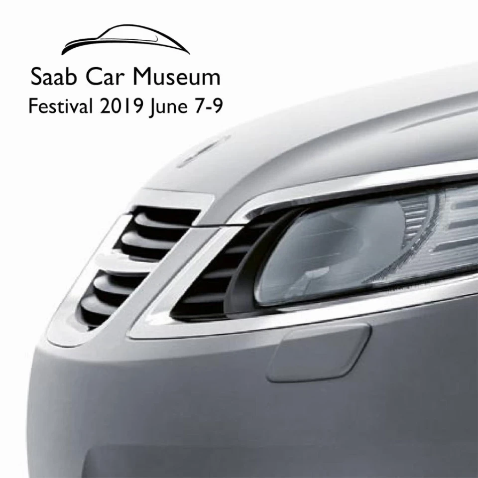 Новини про майбутній фестиваль the Saab Car Museum Festival 2019