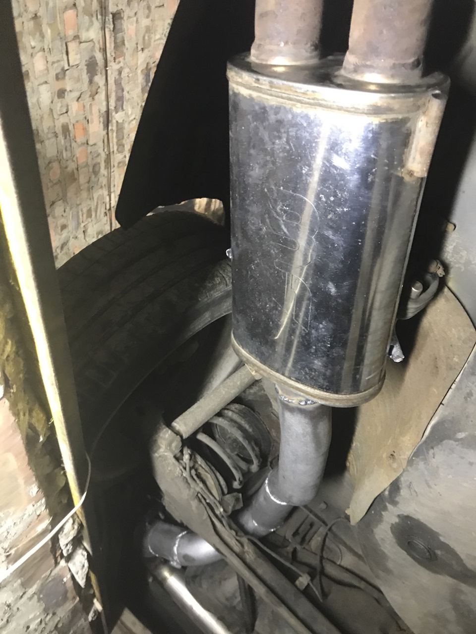 Побудова 900NG 400+, прямоточна вихлопна с-ма 3 ч.2 4