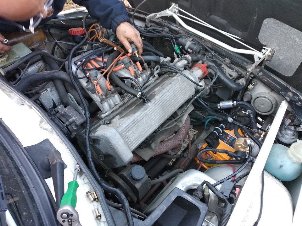 Встановив ГБО 4го покоління на KE-Jetronic (Saab 900-I) 1