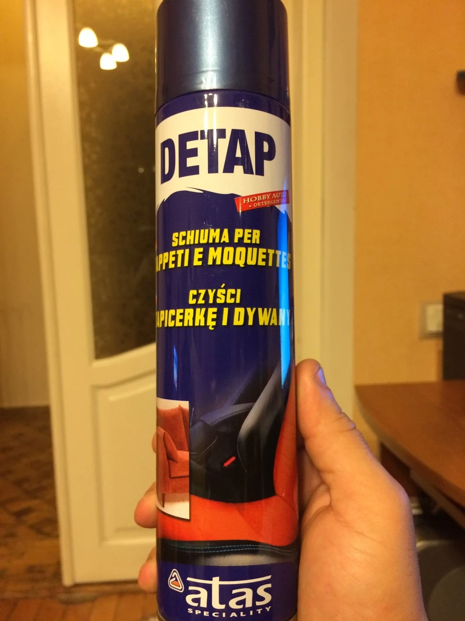Про активну піну Detap від виробника Atas