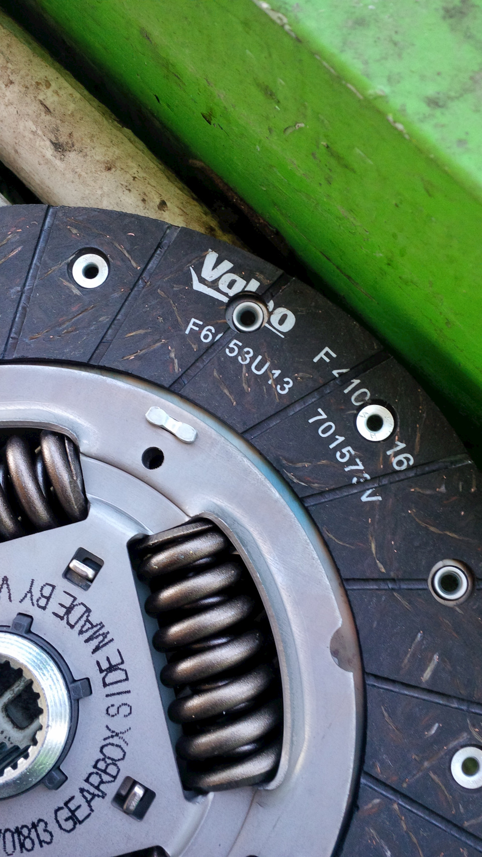 заміна зчеплення на valeo835050 kit 2