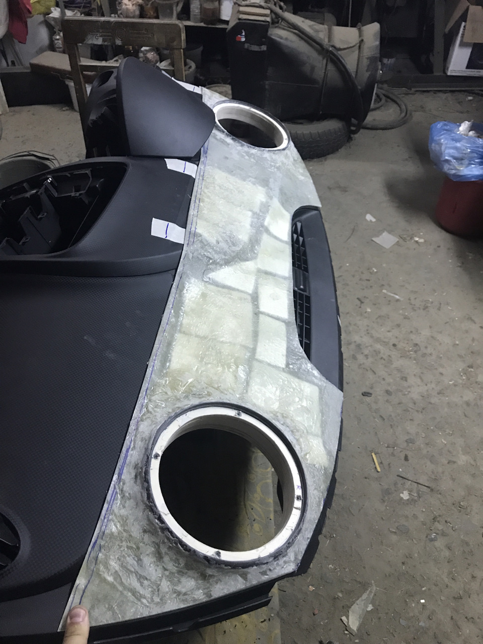 Seat Altea XL мідбас у торпеду. 5