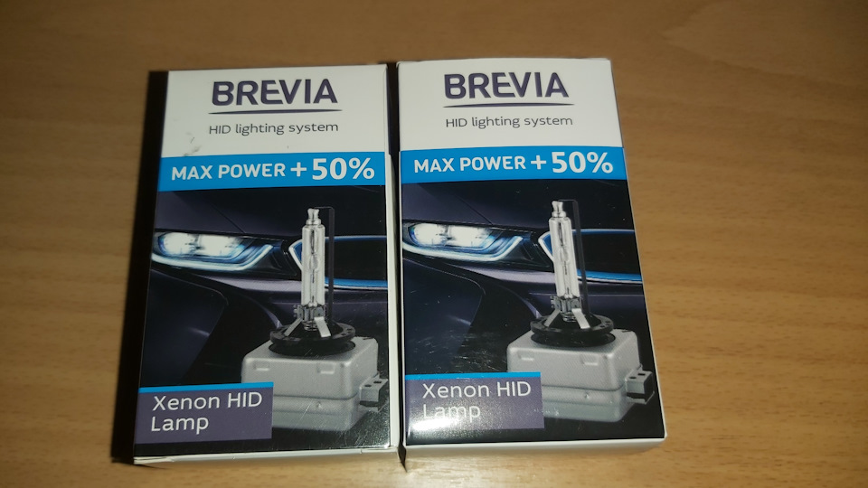 Лампи Brievy D1S 4300K ​​​​+50% 1