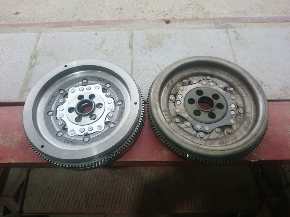 Заміна маховика Sachs dsg 6 5