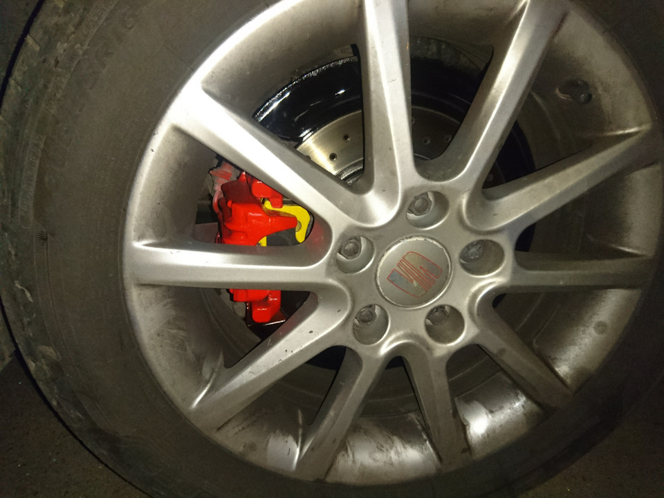Заміна гальм на 312 Brembo X + кераміка 2