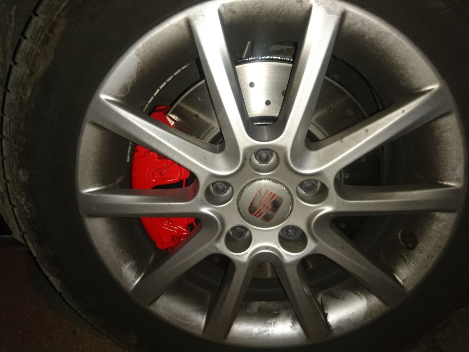 Заміна гальм на 312 Brembo X + кераміка 3
