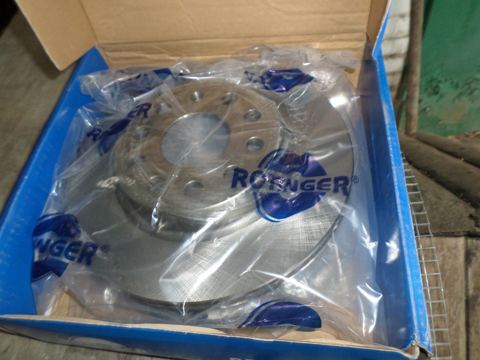 Диски ROTINGER и колодки BENDIX 4