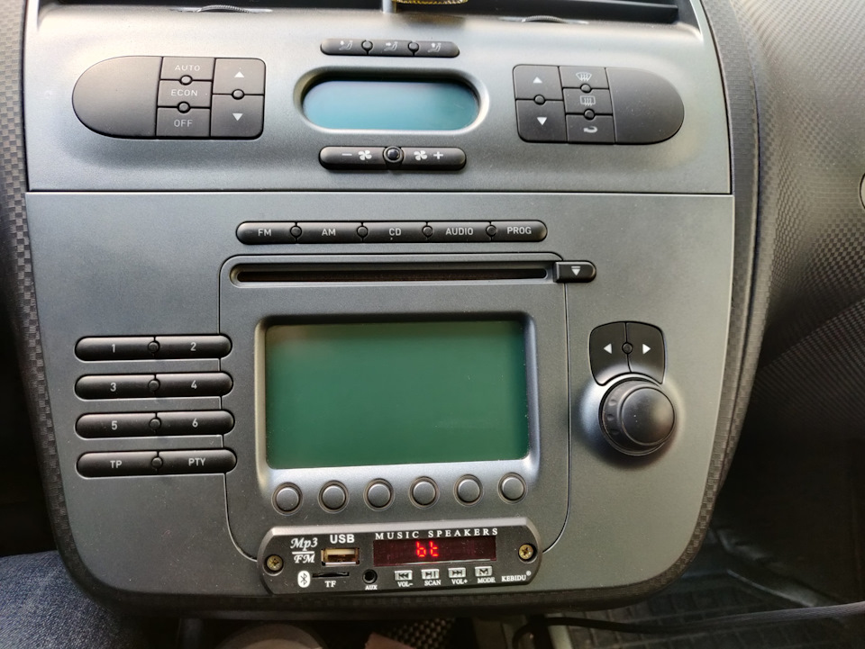 Додаємо bluetooth і USB в магнітолу seat altea 3