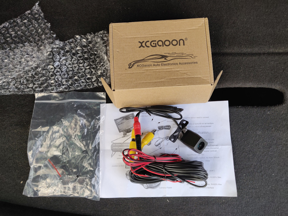 Камера заднього виду XCGaoon 2