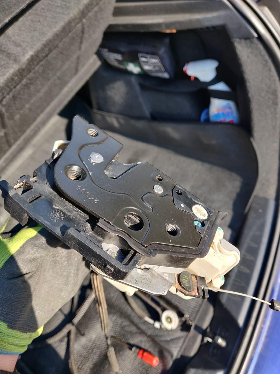 Ремонт замка дверей seat, golf, skoda 4