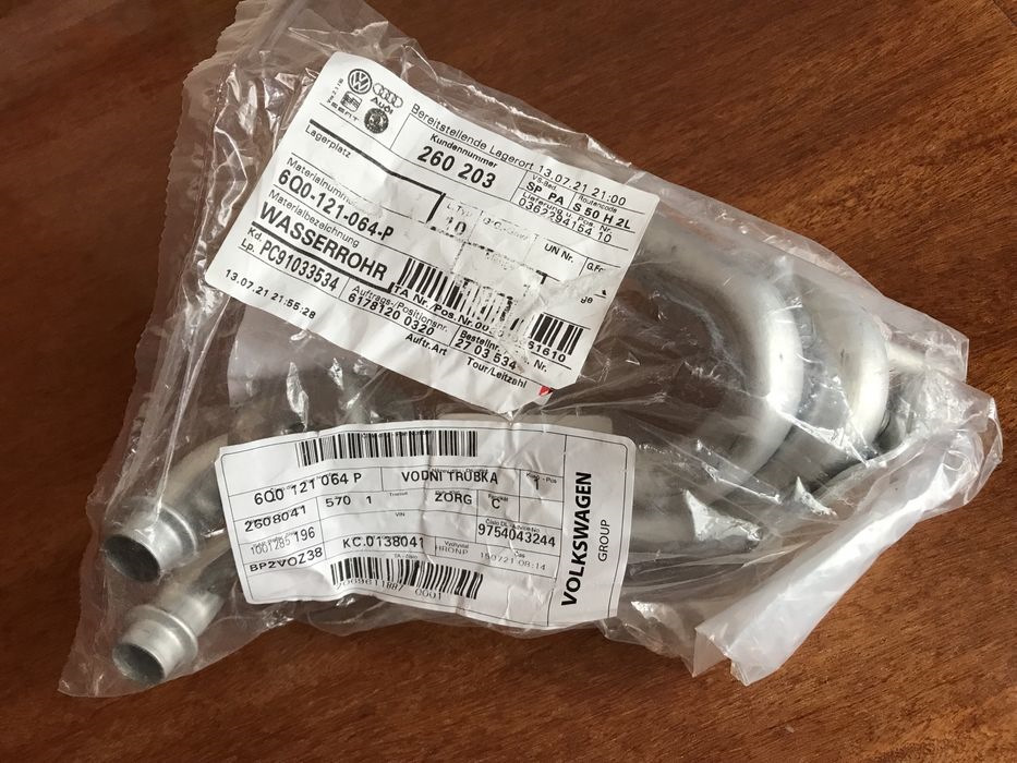 Продам Трубопровід системи охолодження Seat Cordoba 6Q0121064P 1