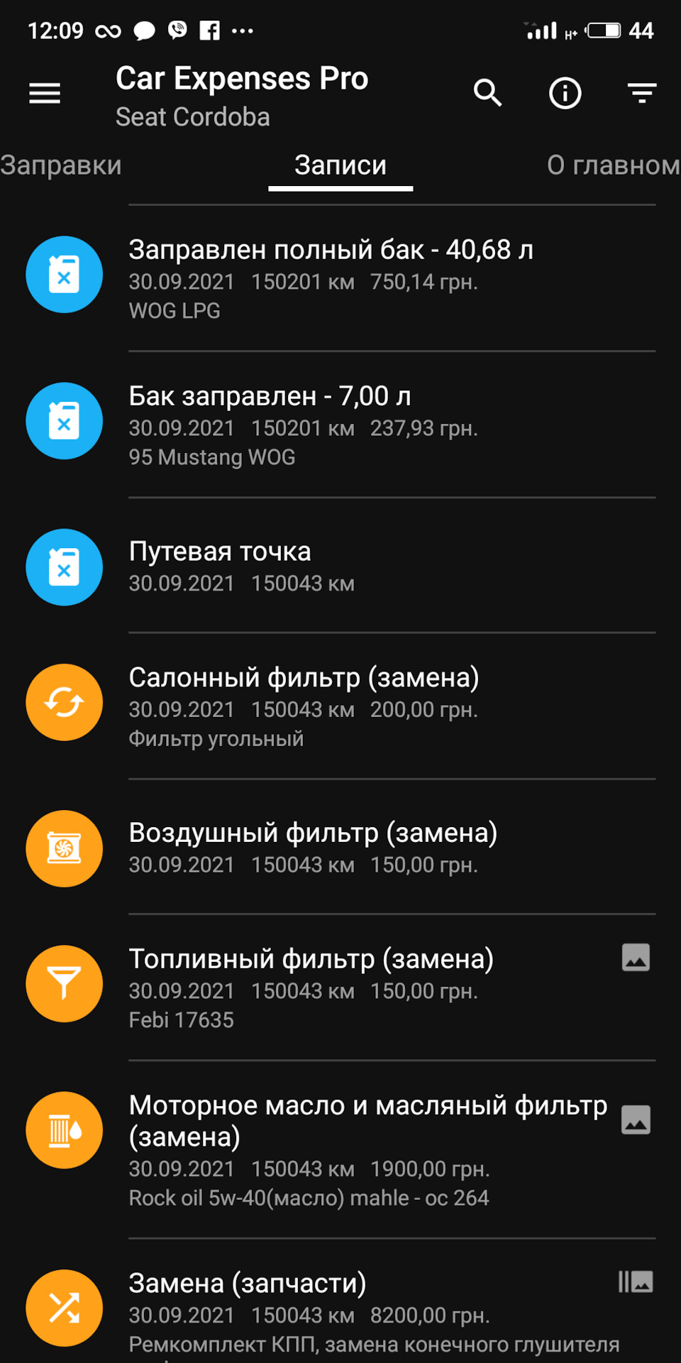 Паливо - вересень 2021 1