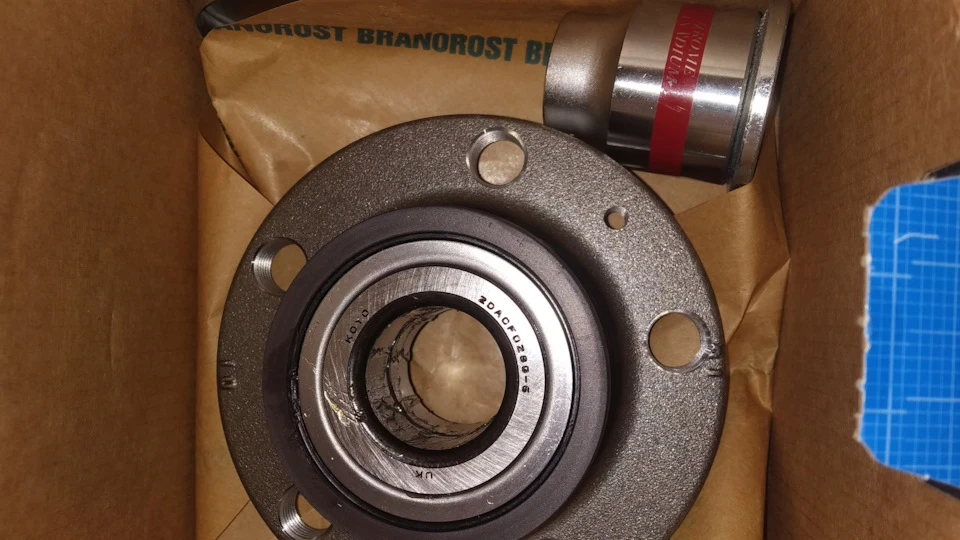 Заміна задньої маточини SKF VKBA3567