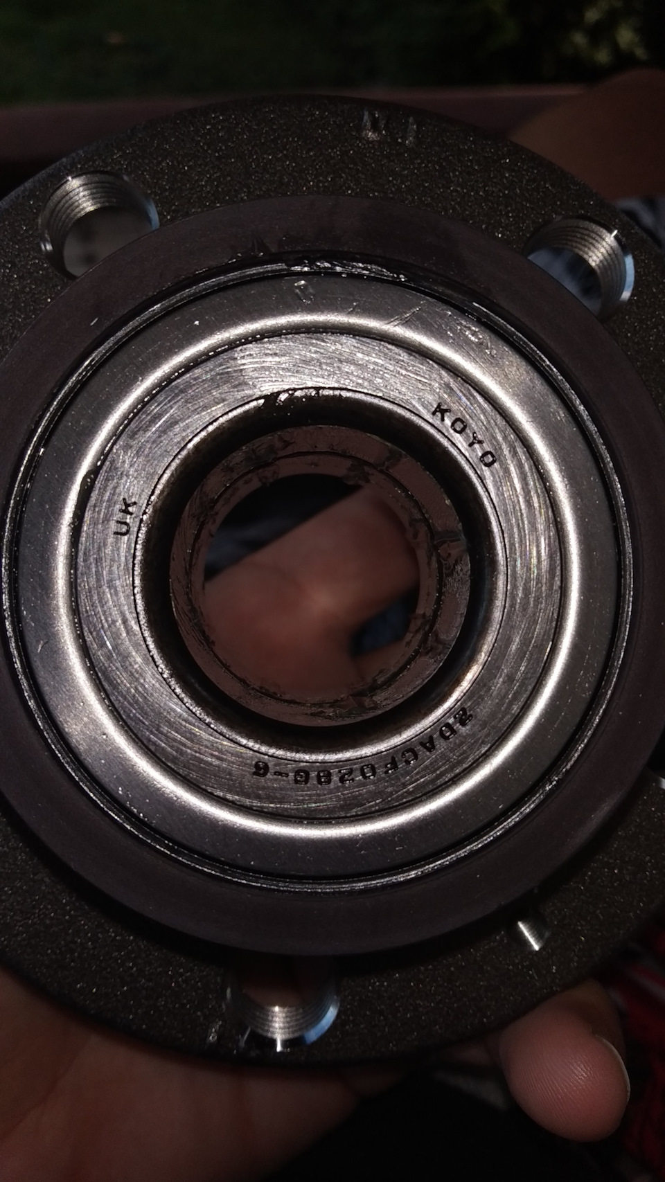 Заміна задньої маточини SKF VKBA3567 2
