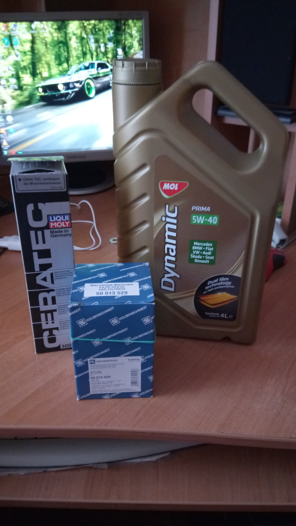 Заміна мастила + Liqui Moly Ceratec 1