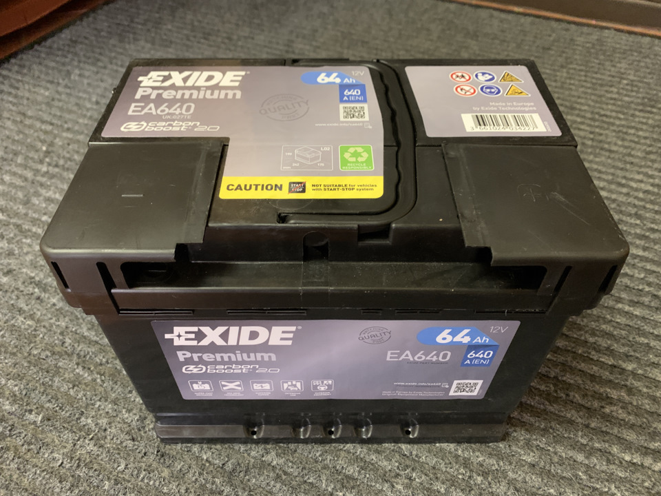 Акумулятор EXIDE 1
