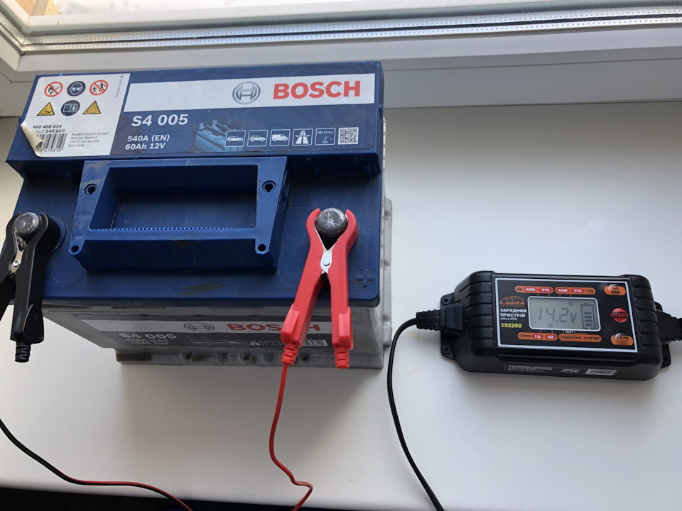 Мороз (- 20) убив акумулятор Bosch. VAG Seat. 3