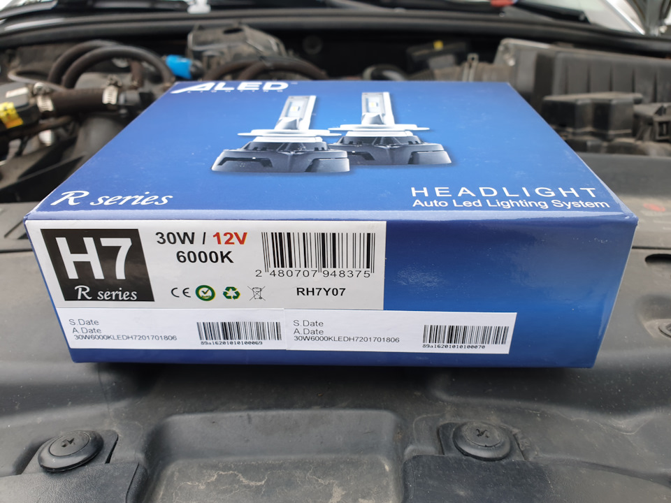 LED лампи ALED H7 RH7Y07 Reflector 2
