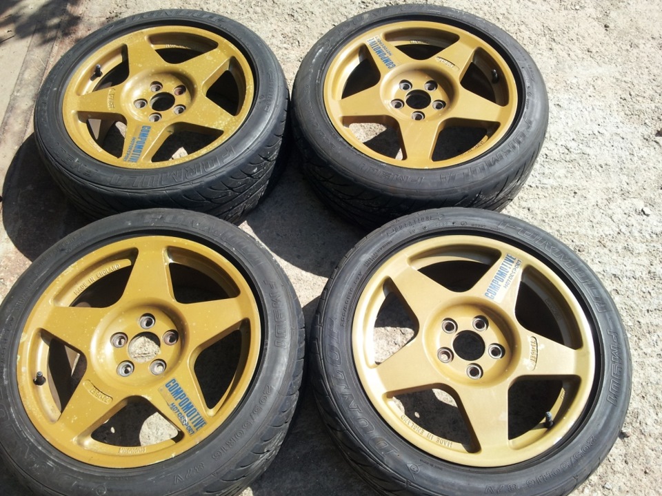Терміново продам 16*7 Compomotive 5*100 et48 + FM901 205/50/16 із Японії 1