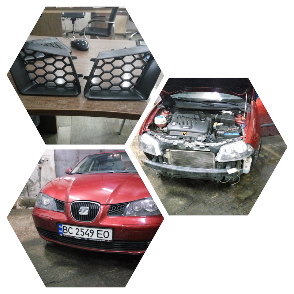 Ура. Обновочки. Грати радіатора Fr 1