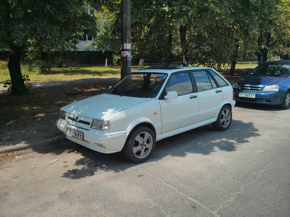 Поставив колеса 4
