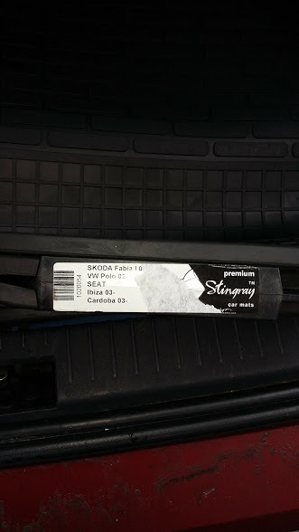 Гумові килимки Stingray 1