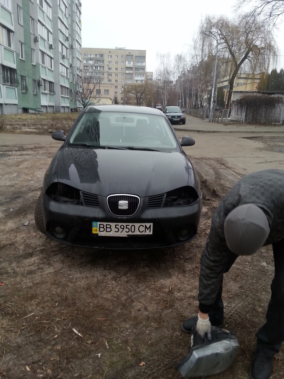 Світла, заходь. Установка лінз G5 Seat Ibiza 1